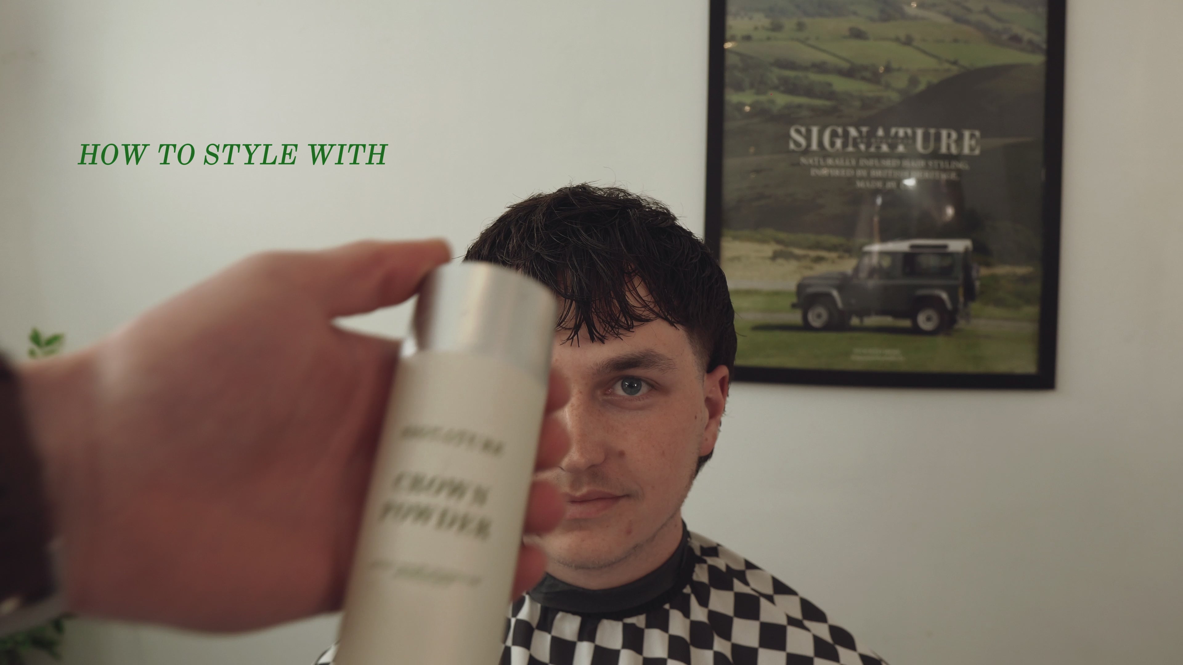 Load video: how to use styling powder
